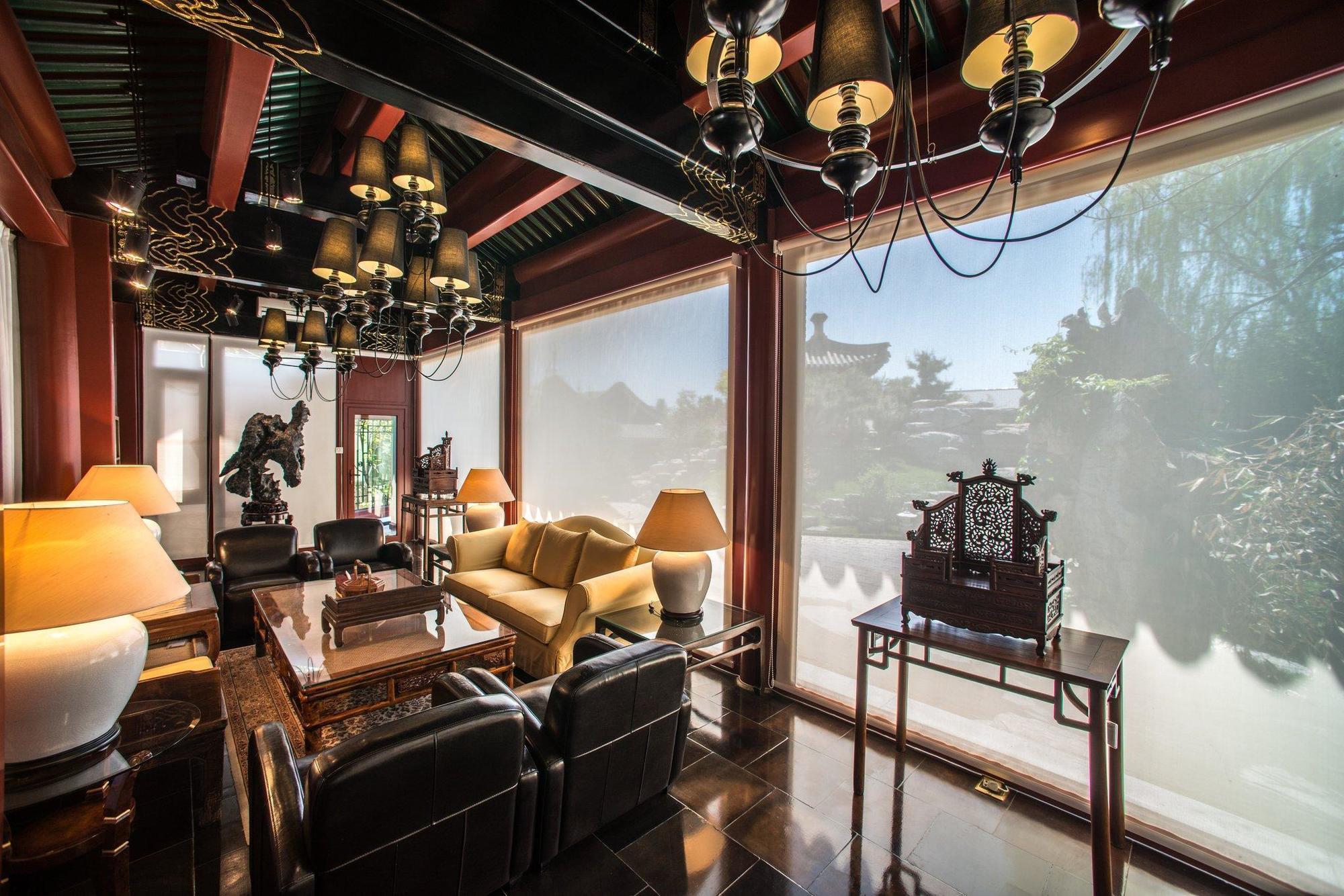Lv Garden Huanghuali Art Galery Beijing Hotel Yinjiafu Екстериор снимка