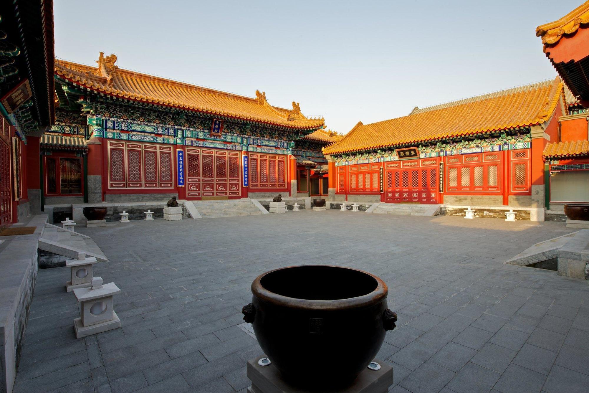 Lv Garden Huanghuali Art Galery Beijing Hotel Yinjiafu Екстериор снимка